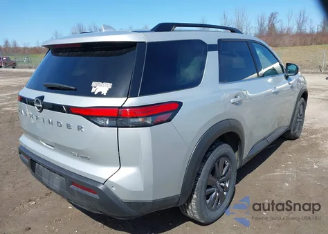 2022 Nissan Pathfinder Sv 4Wd из США, поврежденный, VIN 5N1DR3BC2NC238126